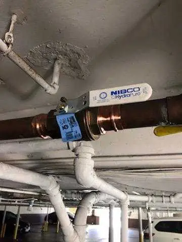 Copper pipe repair and valve work for Backflow Testing in Washington